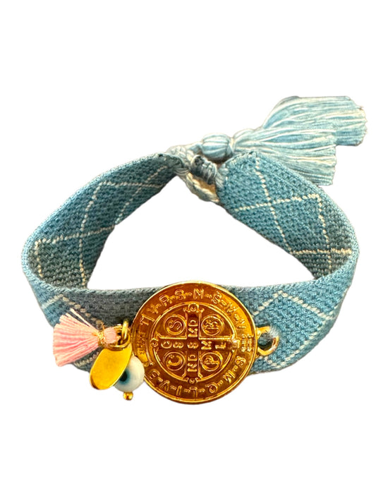 Pulsera San Benito Azul